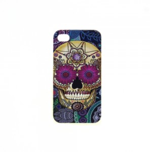 Θήκη Mandala Skull Back Cover για iPhone 4/4S (Design)