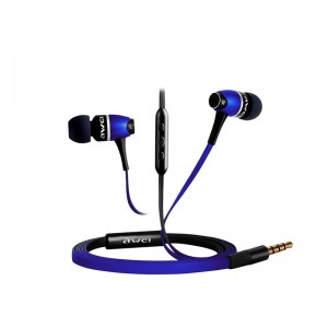 Ακουστικά Metal Headphones Awei S80vi (Μπλε)