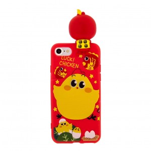 Θήκη 3D Back Cover Luck Chicken για iPhone 7/8  (Design)