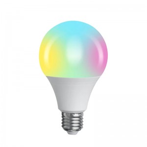 LED Colorful Lamp B50 RGBW 3W με τηλεχειριστήριο (Άσπρο)