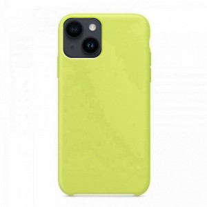 Θήκη OEM Silicone Back Cover για iPhone 14 (Lemon Yellow) 