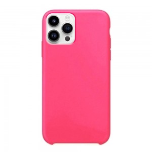 Θήκη OEM Silicone Back Cover για iPhone 14 Pro (Hot Pink)