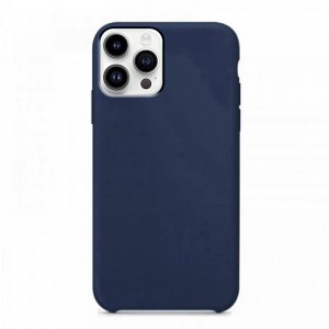 Θήκη OEM Silicone Back Cover για iPhone 14 Pro Max (Ocean Blue)