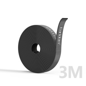 Δεματικό Καλωδίων Earldom ET-VE01 Velcro 3m (Μαύρο)