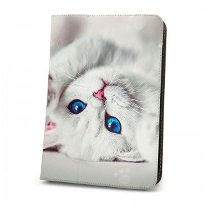 Θήκη Tablet Cute Kitty Flip Cover για Universal 9-10' (Design)