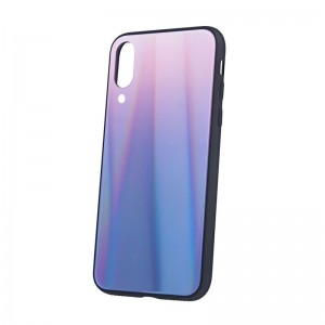 Θήκη MyMobi Aurora Glass Back Cover για Samsung Galaxy M20 (Μαύρο - Καφέ)
