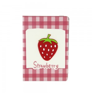 Θήκη Tablet 3D Strawberry Flip Cover για Universal 10-11