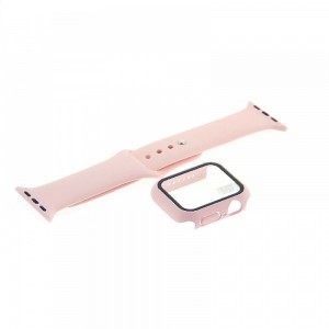 Θήκη Προστασίας με Tempered Glass & Λουράκι Σιλικόνης για Apple Watch 49mm