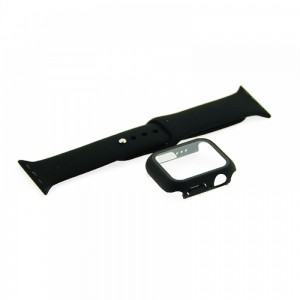 Θήκη Προστασίας με Tempered Glass & Λουράκι Σιλικόνης για Apple Watch 49mm