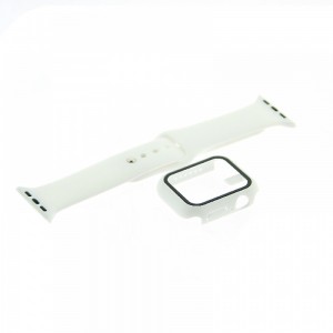 Θήκη Προστασίας με Tempered Glass & Λουράκι Σιλικόνης για Apple Watch 49mm