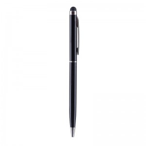 Universal Touchscreen Pen με Στυλό (Μαύρο)