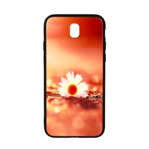 ήκη Vennus Flowers Design 3 Glass Back Cover για Samsung Galaxy J5 2017 (Design)