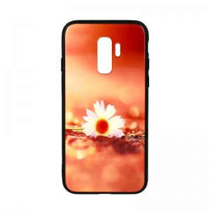 Θήκη Vennus Flowers Design 3 Glass Back Cover για Samsung Galaxy S9 Plus (Design)