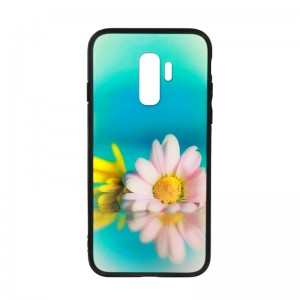 Θήκη Vennus Flowers Design 6 Glass Back Cover για Samsung Galaxy S9 Plus (Design)