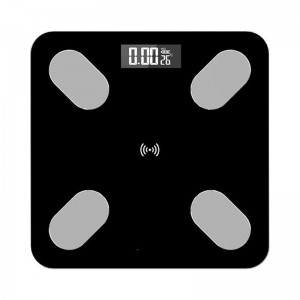 Ηλεκτρονική Ζυγαριά Μπάνιου με Bluetooth B2017 (Μαύρο)