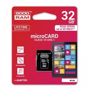Goodram Micro SD 32GB Class 10