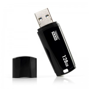 USB Flash 128GB Goodram UMM3 (Μαύρο)