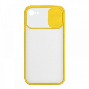 Θήκη Lens Back Cover για iPhone 7/8 (Κίτρινο)