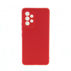 Θήκη MyMobi Soft Case Back Cover με Προστασία Κάμερας για Samsung Galaxy A72 / A72 5G (Κόκκινο) 