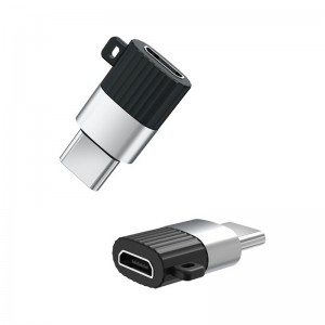 Αντάπτορας XO USB-C male - USB-A female (NB149-F) (Μαύρο-Ασημί)