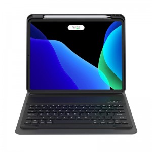 Θήκη Tablet Baseus Brilliance με πληκτρολόγιο Flip Cover για iPad Pro 12.9'' (2018/2020/2021 ) (Black)