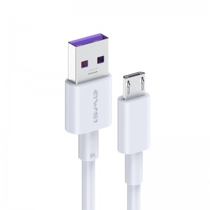 Καλώδιο Awei CL-77M Fast Charging USB to Micro USB 1m (Άσπρο)