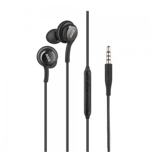 Ακουστικά Handsfree Samsung AKG GH59-15167ARYBM7 Jack 3.5mm (Μαύρο