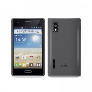 Θήκη Puro Σιλικόνης για Sony Ericsson Xperia U (Mαύρο)
