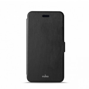 Θήκη Puro Wallet Eco-Leather Flip Cover για ASUS ZenFone 3 ZE520KL (Μαύρο