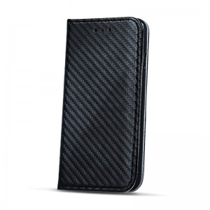 Θήκη Smart Carbon Flip Cover για Sony Xperia XA2  (Μαύρο)