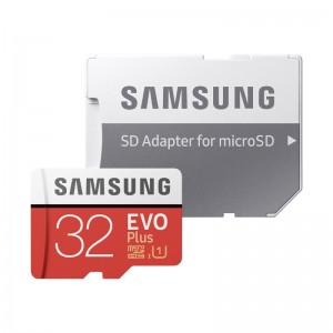 Samsung Evo Plus microSDHC UHS-I 32GB with Adapter (MB-MC32GA/EU) (Κάμελ) 