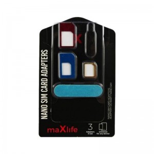 Maxlife Nano SIM Card Adapters 