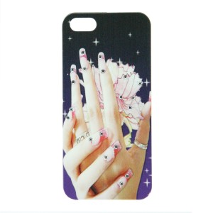 Θήκη MyMobi Diamont Nails Back Cover για iPhone 4/4S (Design)