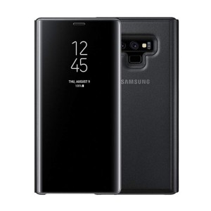 Θήκη MyMobi Clear View Flip Cover για Samsung Galaxy A50 (Μαύρο) 