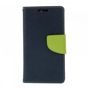 Θήκη Fancy Book Flip Cover για Sony Xperia Z5 Mini (Μπλε - Πράσινο)