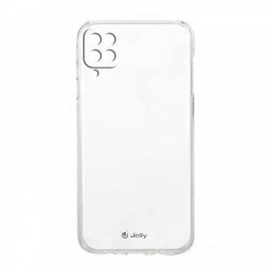 Θήκη Jelly Case Back Cover με Προστασία Κάμερας για Samsung Galaxy A12 (Διαφανές) 