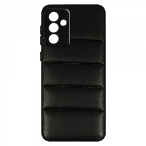Θήκη 3D Striped Leather με Προστασία Κάμερας Back Cover για Samsung Galaxy A13 5G (Μαύρο)