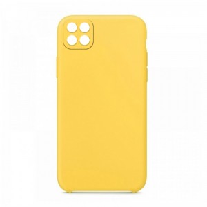 Θήκη OEM Silicone Back Cover με Προστασία Κάμερας για Xiaomi Redmi Note 10 Pro (Canary Yellow)