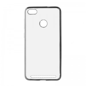 Θήκη MyMobi Electro Jelly Case back cover για Xiaomi Redmi 3S/3 Pro  (Ασημί)