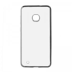 Θήκη MyMobi Electro Jelly Case back cover για LG K3 (Ασημί)