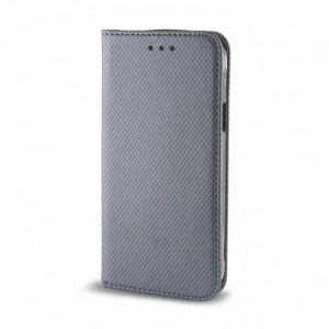Θηκη Flip Cover Smart Magnet για Samsung Galaxy Xcover 3 (Ασημί) 