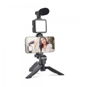 Live Streaming Video Making Kit AY-49 (Μαύρο)