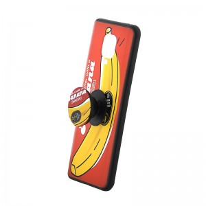 Θήκη με Popsocket Banana Back Cover για Samsung Galaxy A71 (Design)