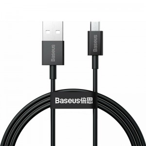 Καλώδιο Φόρτισης Baseus CAMYS-01 Superior Series USB σε Micro 1m (Μαύρο)