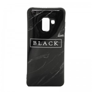 Θήκη MyMobi Black Marble Back Cover για Samsung Galaxy A5/A8 2018