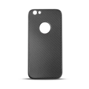 Θήκη MyMobi Full Cover Carbon για iPhone 6/6S  (Μαύρο)