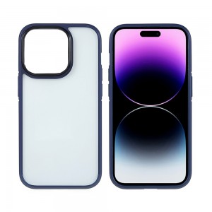 Θήκη X-Level Back Cover Ice Crystal για iPhone 12 Pro Max (Μπλε-Διαφανές)