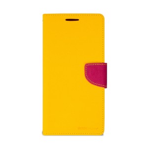 Θήκη Fancy Diary Flip Cover για Xiaomi Redmi Note 3 (Κίτρινο)