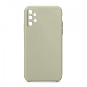 Θήκη OEM Silicone Back Cover με Προστασία Κάμερας για Samsung Galaxy A52 5G (Grey) 