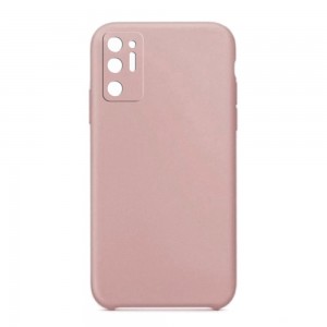 Θήκη OEM Silicone Back Cover με Προστασία Κάμερας για Samsung Galaxy Note 20 Ultra (Dusty Pink)